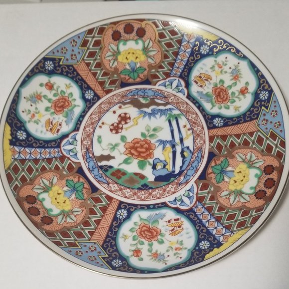 Miyako Handcrafted porcelain plate - Picture 1 of 3
